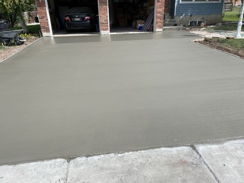 Project Smooth Concrete Driveway Installation image