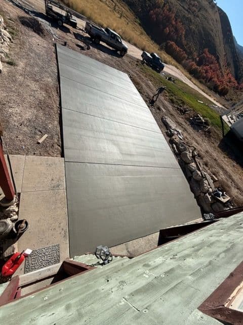 Gallery photos for Beautiful Concrete Driveway Completed by Broken Horse Construction: Image #1