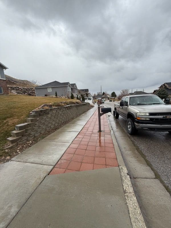 Gallery photos for Retaining Walls, Sidewalks and Driveways Done Right: Image #1