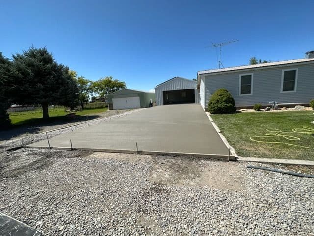 Fresh Concrete Driveways and Patios Built Right image