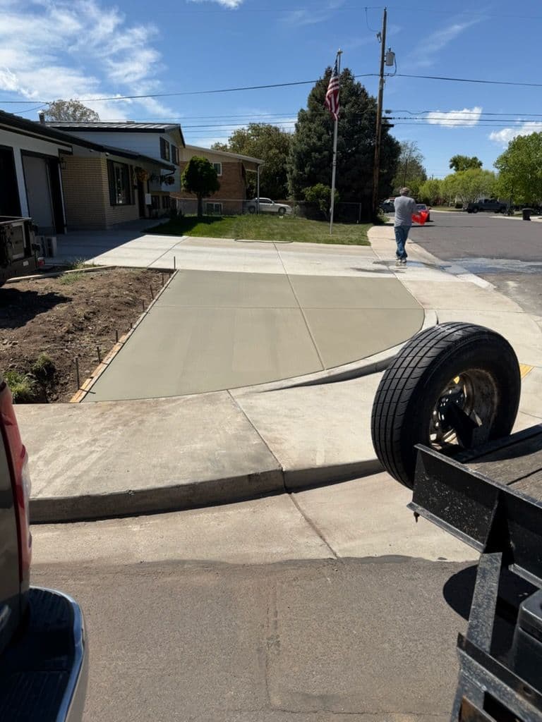 Gallery photos for Basement Walk-Outs, Driveway Extensions, and Deck Footings Done Right: Image #1