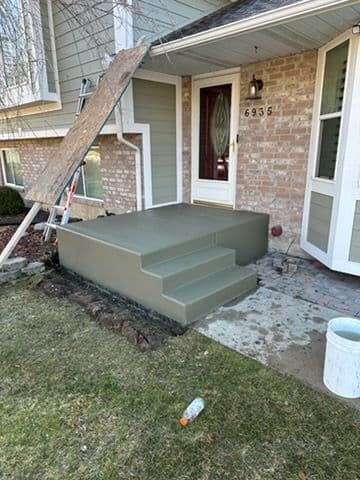 Gallery photos for Concrete Porches, Walkways, and Custom Stairs Built Right: Image #1