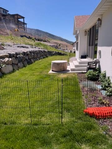 Gallery photos for Backyard Concrete Patio Built From the Ground Up: Image #3
