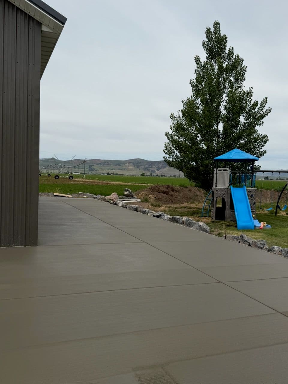 Gallery photos for Concrete RV Pad Done Right - Clean Joints and a Broom Finish: Image #1