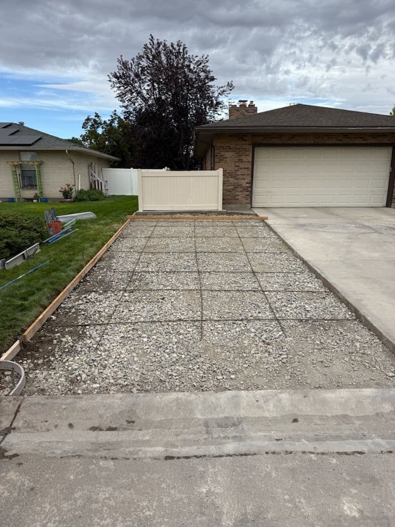 Project Driveway Extension Boosts Space and Style in Tremonton image