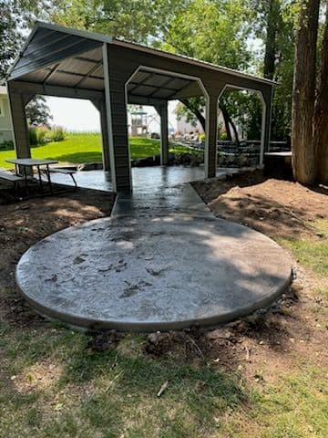 Elevate Outdoor Living with Stamped Concrete