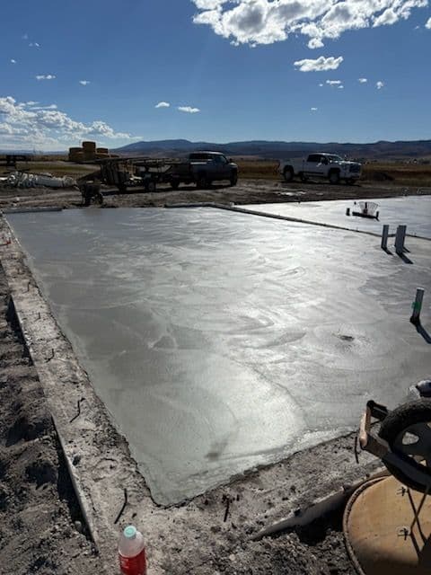 Gallery photos for Laying Fresh Concrete Pads Across Scenic Landscapes: Image #1