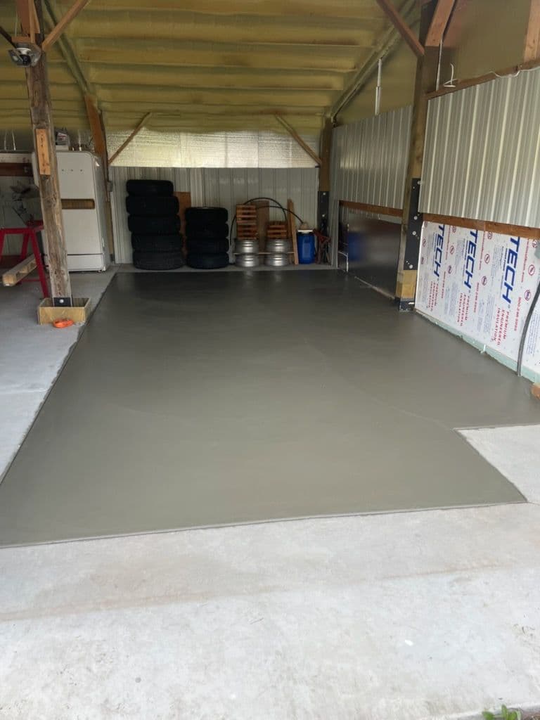 Gallery photos for Concrete Floors Poured Clean for Barns and Outbuildings: Image #1