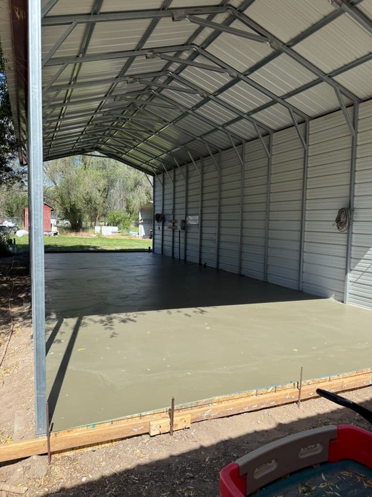 Gallery photos for Concrete Floors Poured Clean for Barns and Outbuildings: Image #2